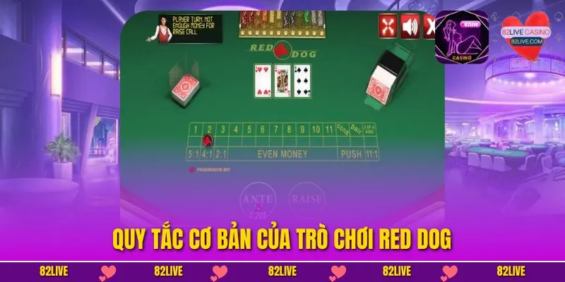 Red Dog – Hướng Dẫn Chi Tiết Cách Chơi Dễ Hiểu Cho Người Mới